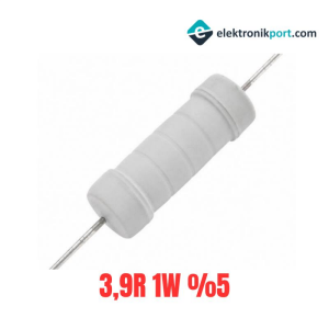 3,9R 1W %5 Tolerans Taş Direnç