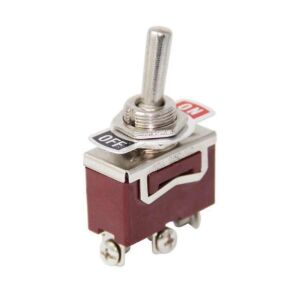 IC-155  Toggle Swıtch Büyük Boy (On)-Off-(On) 3P Vidalı Yaylı