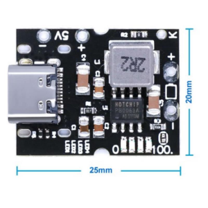 5V 2A Şarj Desarj Modülü USB - Type-C