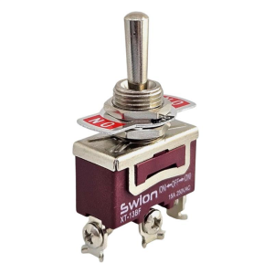 IC-155S Toggle Swıtch Büyük Boy (On)-Off-(On) 3P Vidalı Yaylı Swıon 15A