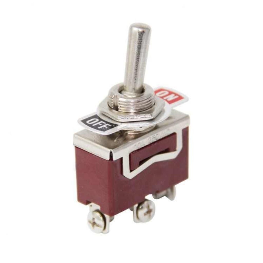 IC-155S Toggle Swıtch Büyük Boy (On)-Off-(On) 3P Vidalı Yaylı Swıon 15A