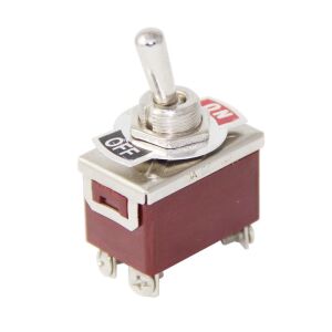 IC-156A  Toggle Swıtch Büyük Boy (On)-Off 4P Vidalı Yaylı
