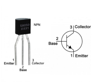 S8050 NPN BJT Transistör TO92