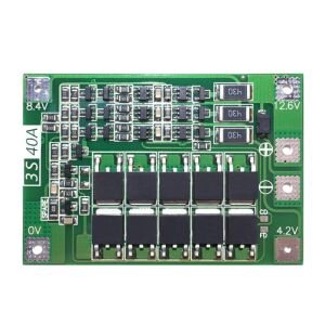 3S 40A 12,6V BMS Koruma Kartı Lityum Batarya 18650 26650 Li-ion Lipo Protection Module