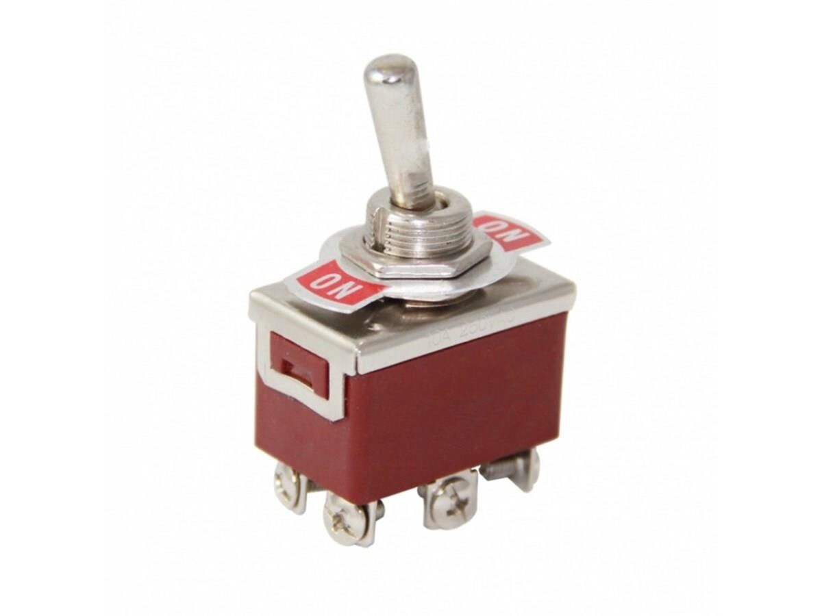 IC-158  Toggle Swıtch Büyük Boy On-Off-On 6P Vidalı