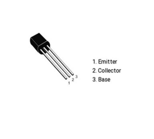 S9012 PNP BJT Transistör TO92