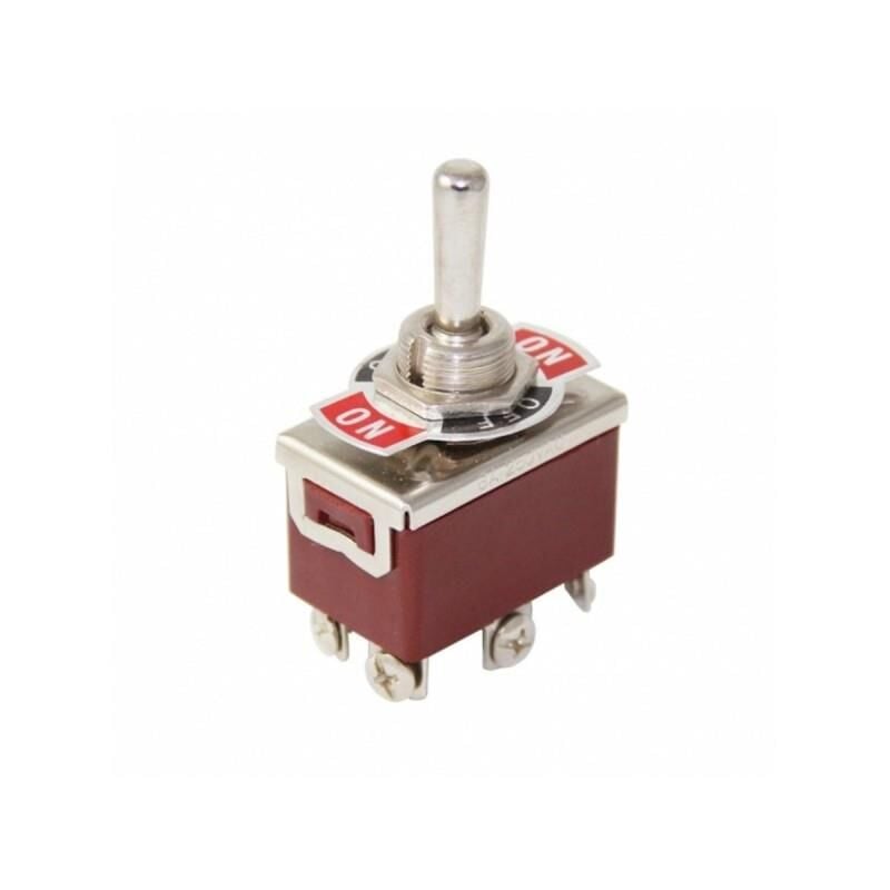 IC-158A Toggle Swıtch Büyük Boy On-(On) 6P Vidalı
