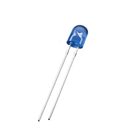 Led 5mm Oval Mavi Difused 100 Adet
