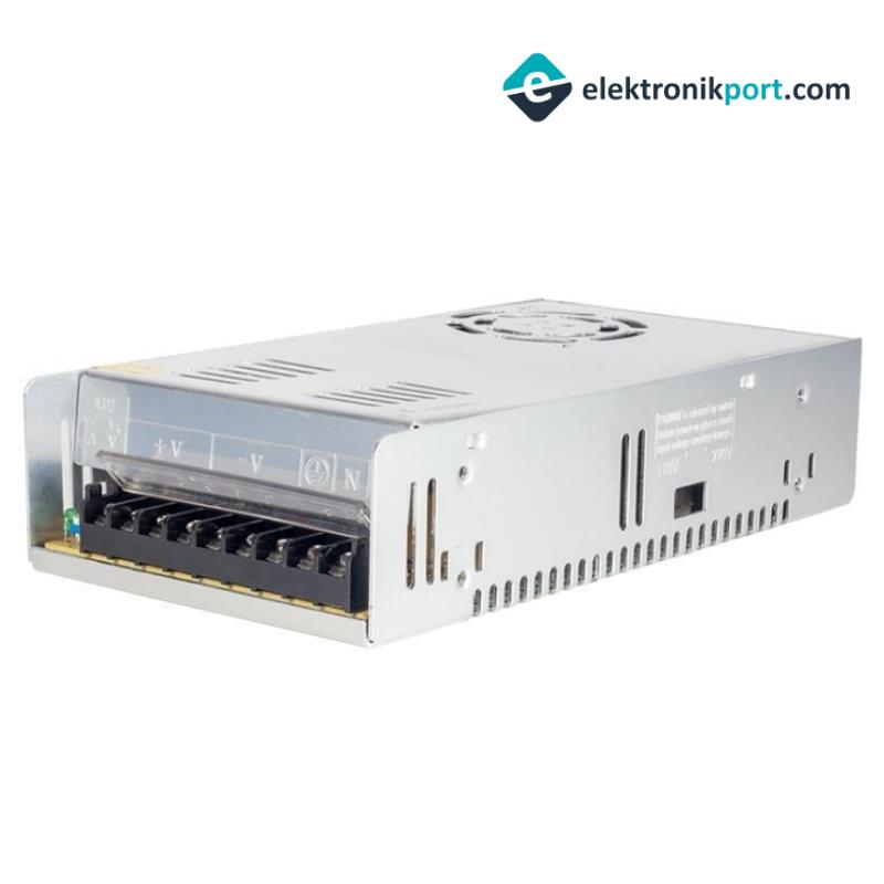 24V 20A Fanlı Metal Kasa Adaptör